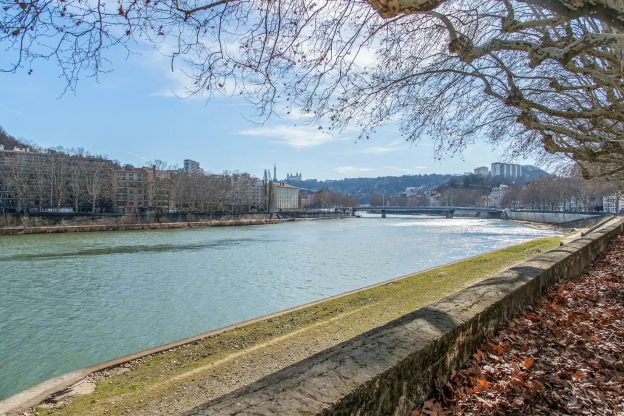Charming 1br on the Saône riverbank Lyon Lião Exterior foto