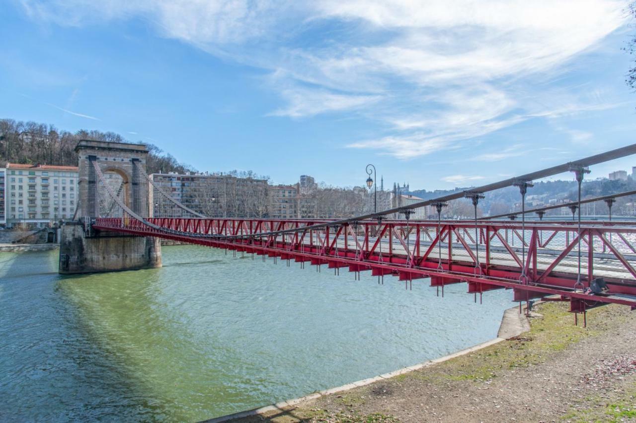 Charming 1br on the Saône riverbank Lyon Lião Exterior foto